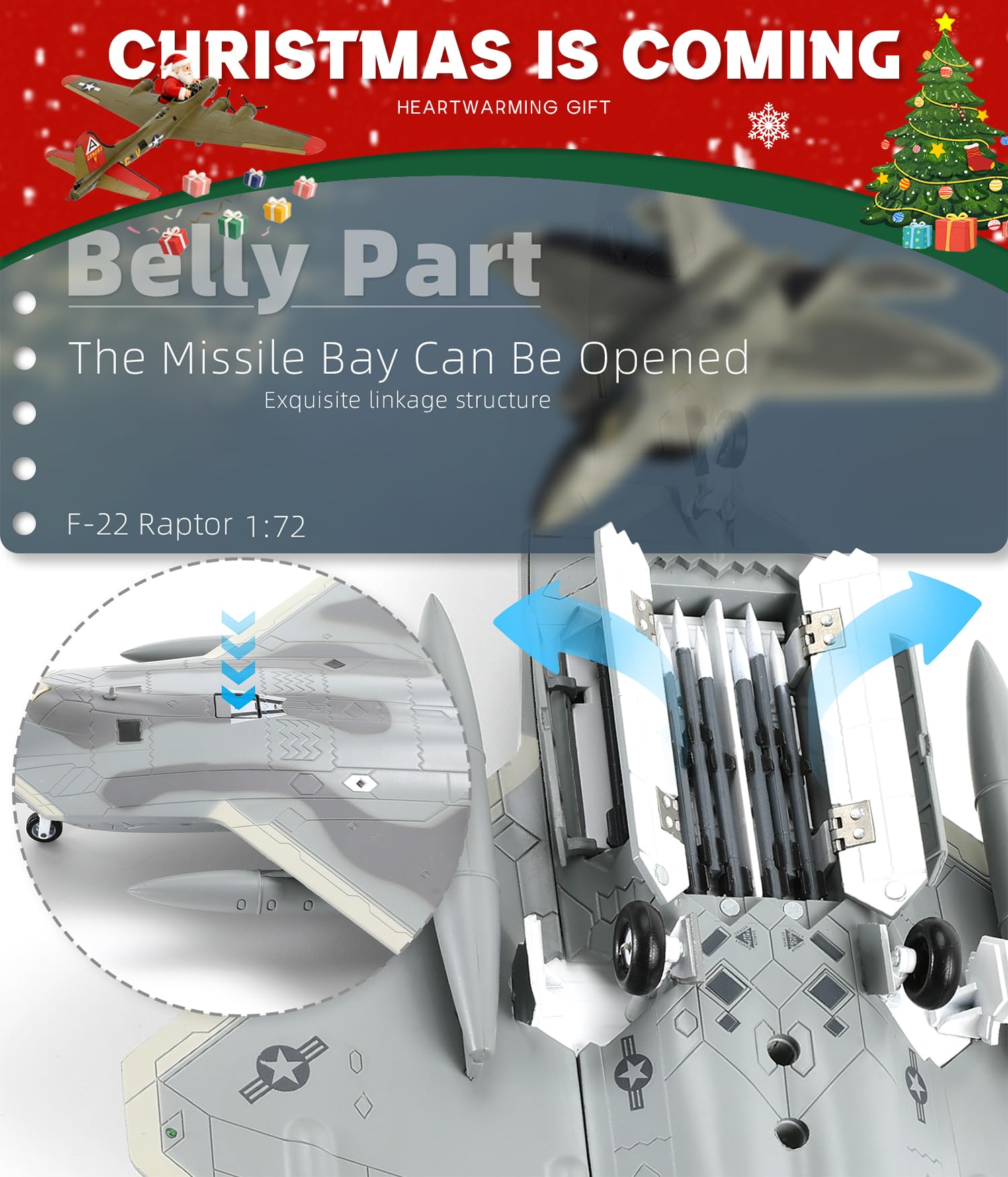 Amazon.co.jp: NUOTIE 1/72 F-22 ラプター金属戦闘機攻撃プレビルド